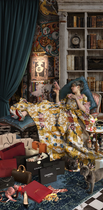 Le shopping til you're dropping Artwork